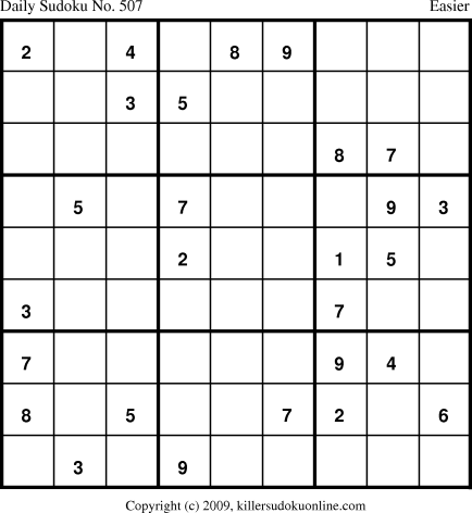 Killer Sudoku for 7/28/2009