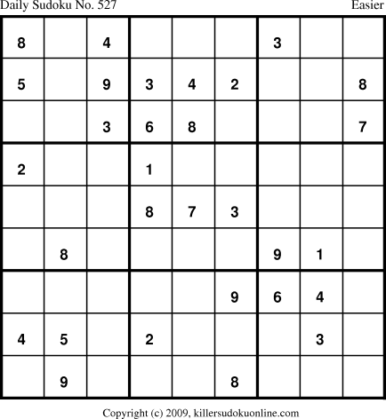 Killer Sudoku for 8/17/2009