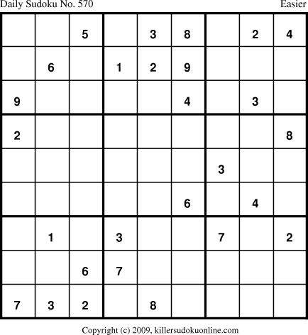 Killer Sudoku for 9/29/2009