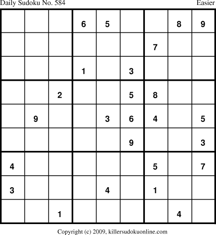 Killer Sudoku for 10/13/2009