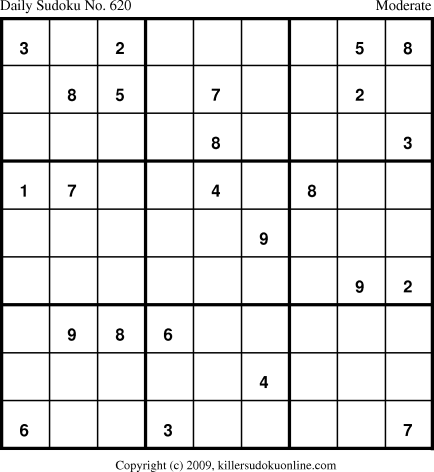 Killer Sudoku for 11/13/2009