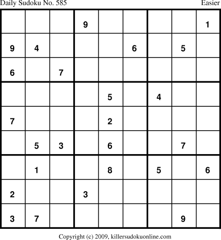 Killer Sudoku for 10/14/2009