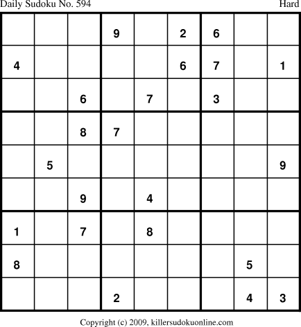 Killer Sudoku for 10/23/2009
