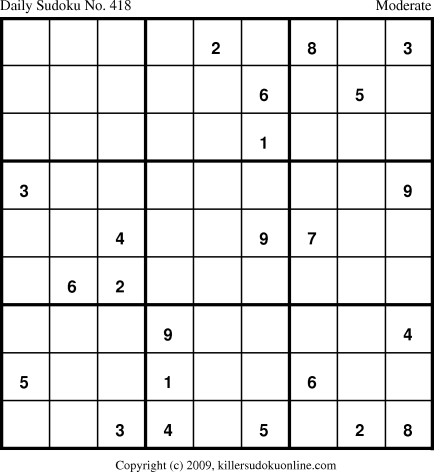 Killer Sudoku for 4/30/2009