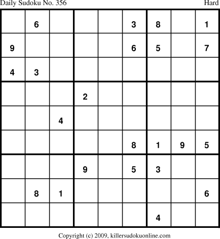 Killer Sudoku for 2/27/2009