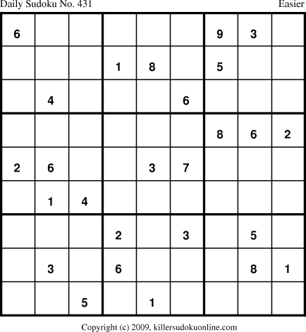 Killer Sudoku for 5/13/2009