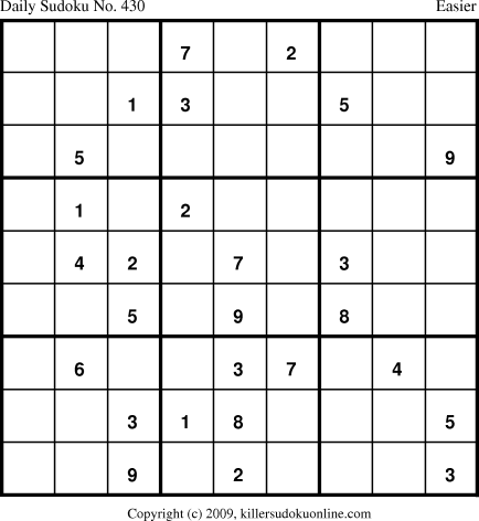 Killer Sudoku for 5/12/2009