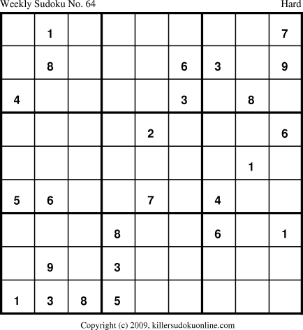 Killer Sudoku for 5/25/2009