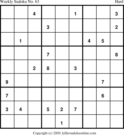Killer Sudoku for 5/18/2009