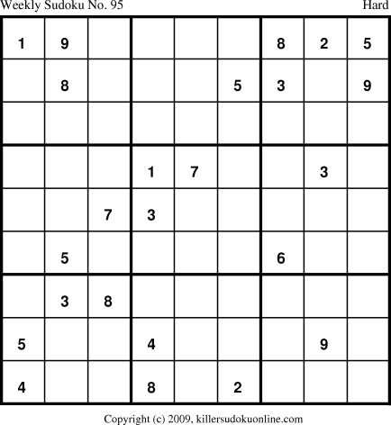 Killer Sudoku for 12/28/2009