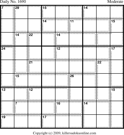 Killer Sudoku for 8/4/2010