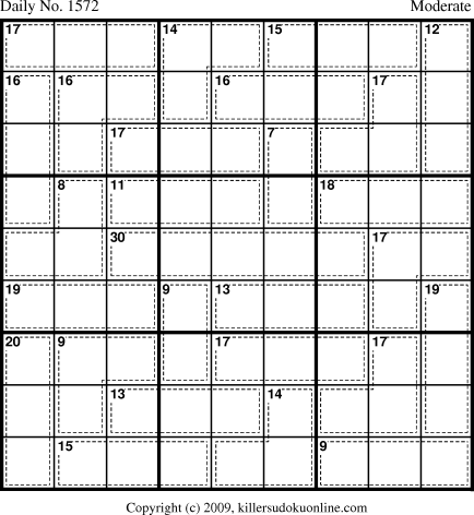 Killer Sudoku for 4/8/2010