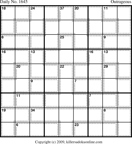 Killer Sudoku for 6/20/2010