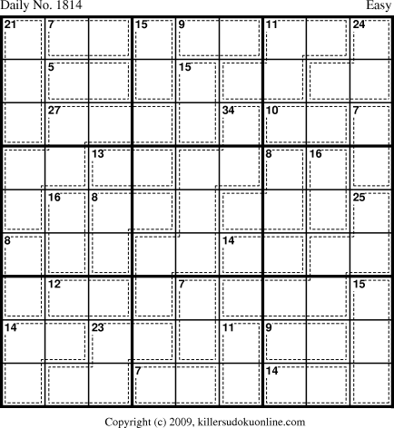 Killer Sudoku for 12/6/2010