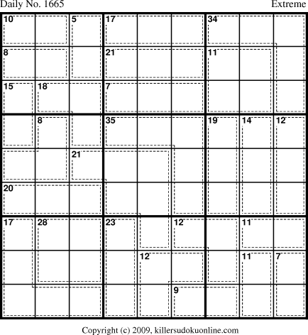 Killer Sudoku for 7/10/2010