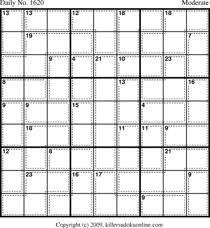 Killer Sudoku for 5/26/2010