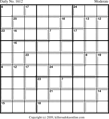 Killer Sudoku for 5/18/2010