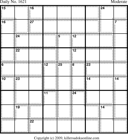 Killer Sudoku for 5/27/2010