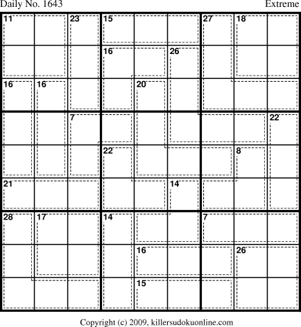 Killer Sudoku for 6/18/2010