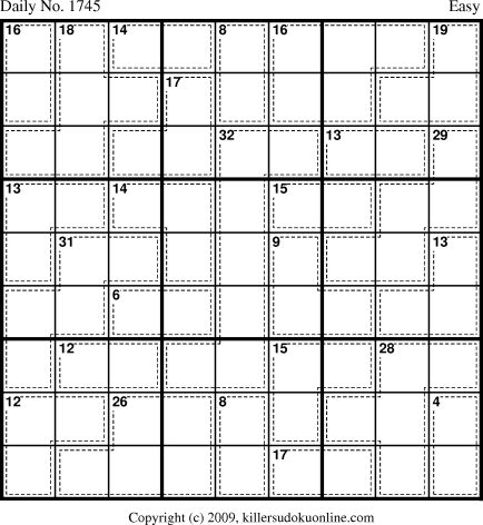 Killer Sudoku for 9/28/2010