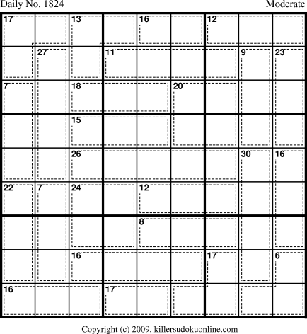 Killer Sudoku for 12/16/2010