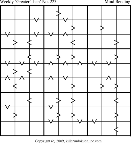 Killer Sudoku for 4/26/2010