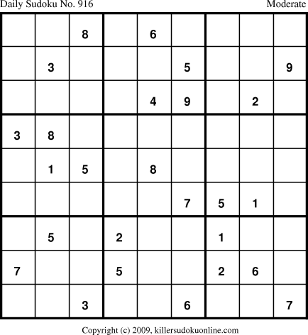 Killer Sudoku for 9/5/2010