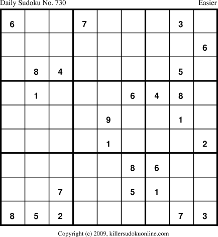 Killer Sudoku for 3/3/2010