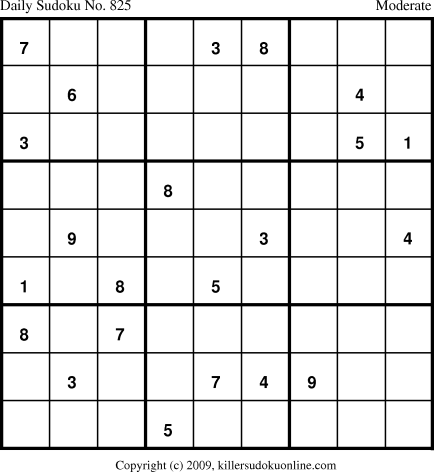 Killer Sudoku for 6/6/2010