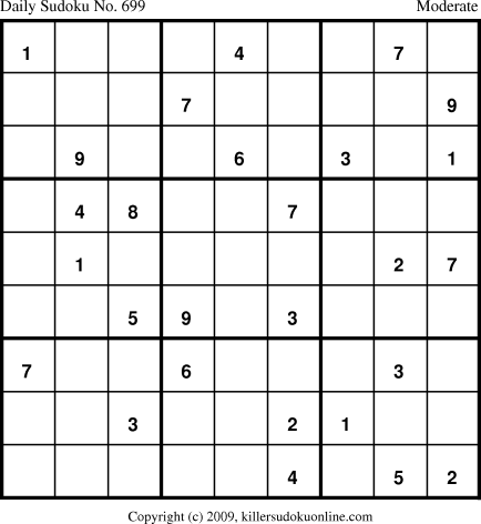 Killer Sudoku for 1/31/2010