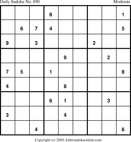 Killer Sudoku for 1/22/2010