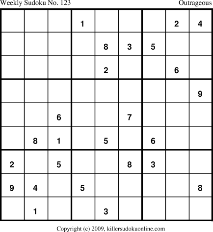 Killer Sudoku for 7/12/2010