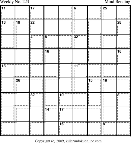 Killer Sudoku for 4/12/2010