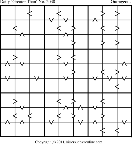Killer Sudoku for 11/4/2011