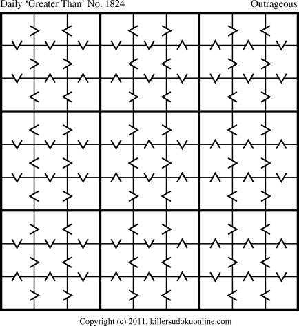 Killer Sudoku for 4/12/2011
