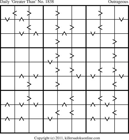 Killer Sudoku for 4/26/2011