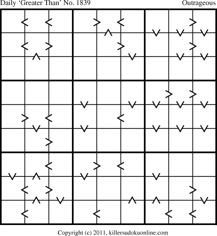 Killer Sudoku for 4/27/2011