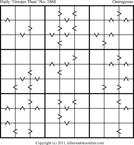 Killer Sudoku for 5/26/2011