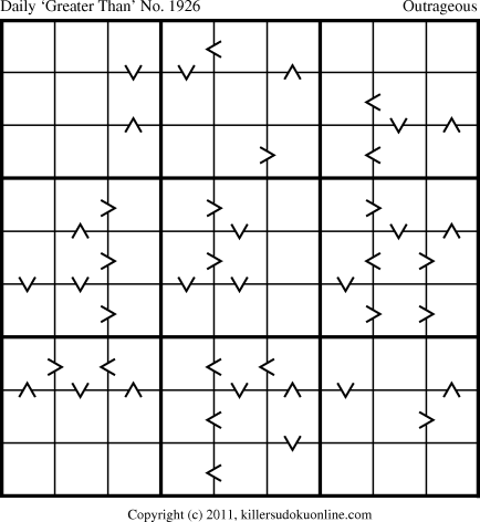 Killer Sudoku for 7/23/2011