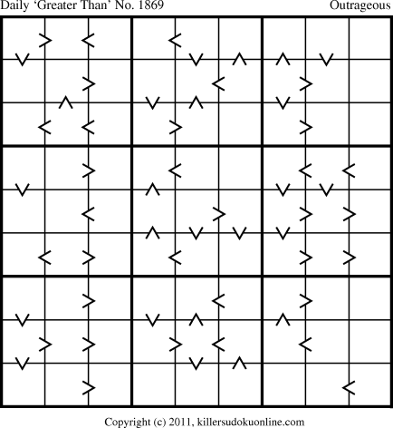 Killer Sudoku for 5/27/2011