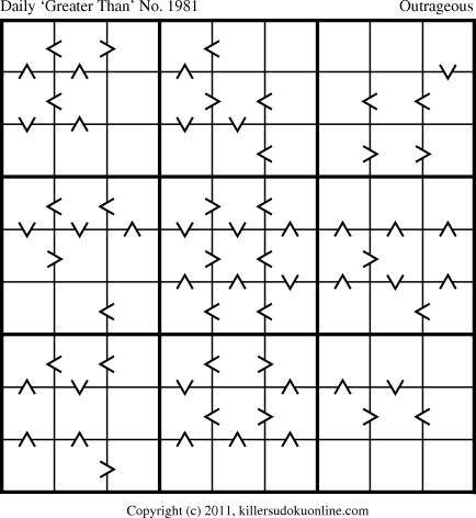 Killer Sudoku for 9/16/2011
