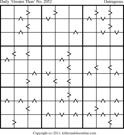 Killer Sudoku for 11/26/2011