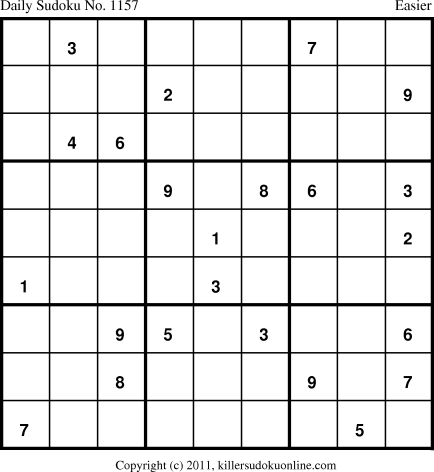 Killer Sudoku for 5/4/2011