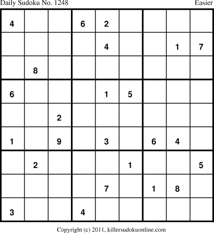 Killer Sudoku for 8/3/2011