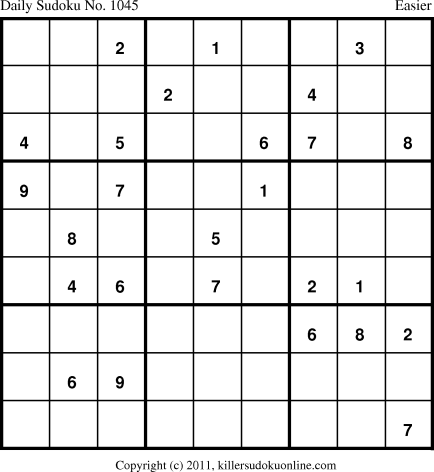Killer Sudoku for 1/12/2011