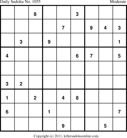 Killer Sudoku for 1/22/2011