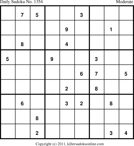 Killer Sudoku for 11/17/2011