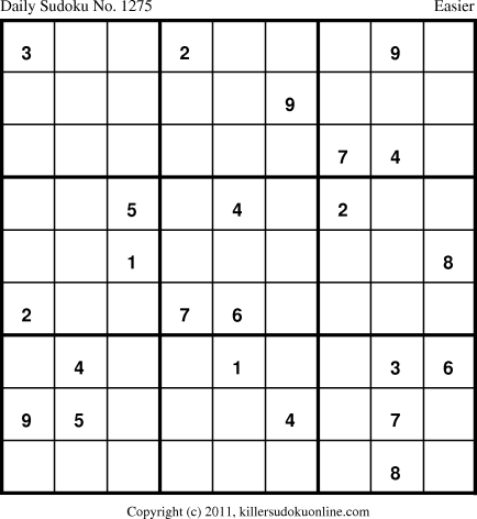 Killer Sudoku for 8/30/2011