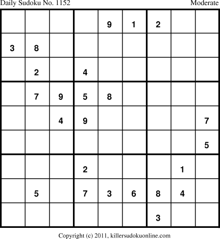 Killer Sudoku for 4/29/2011