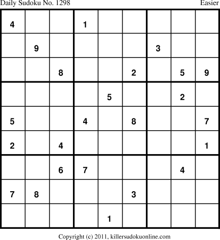 Killer Sudoku for 9/22/2011